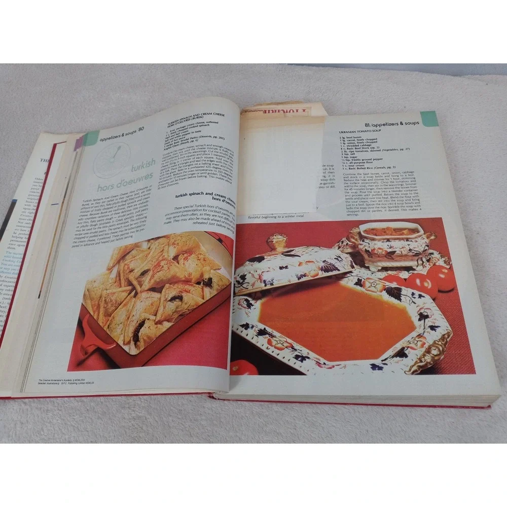 Vintage Creative Cooking Course Charlotte Turgeon Larousse‎ Gastronomique HC DJ